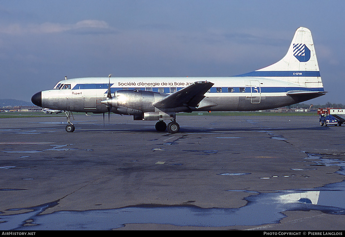 Aircraft Photo of C-GFHH | Convair 580 | Société d'Énergie de la Baie James | AirHistory.net #301601