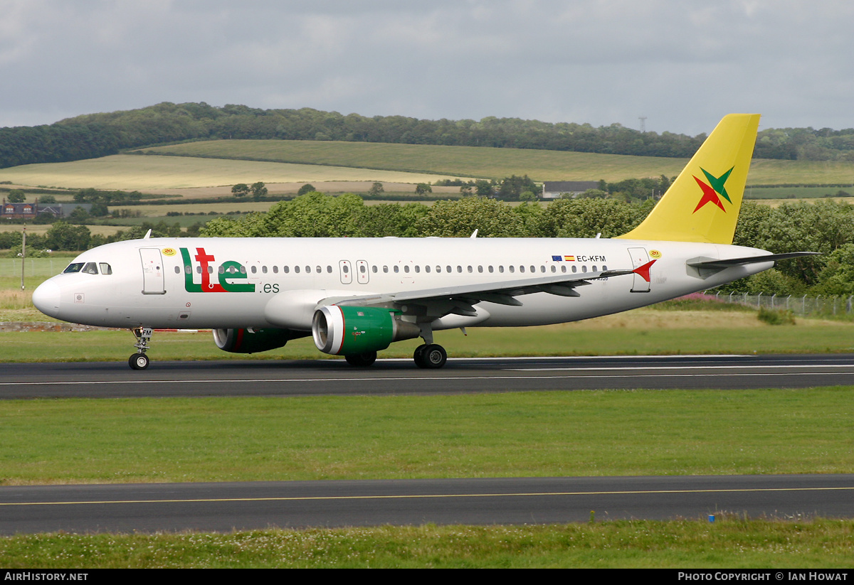 Aircraft Photo of EC-KFM | Airbus A320-211 | LTE International Airways | AirHistory.net #301612