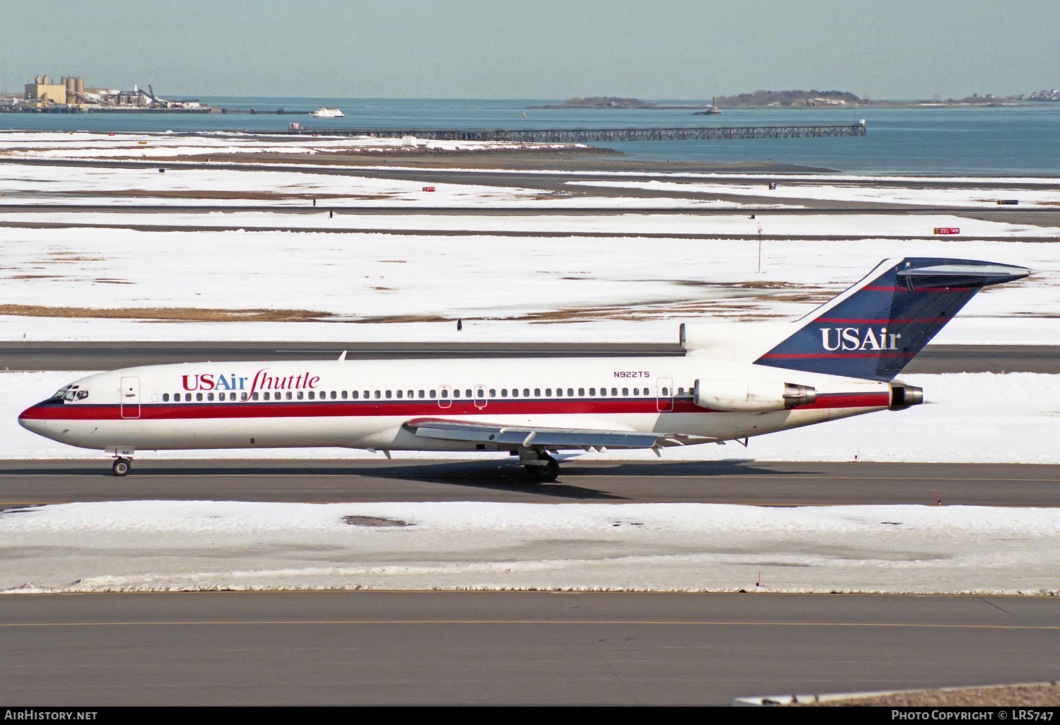 Aircraft Photo of N922TS | Boeing 727-225 | USAir Shuttle | AirHistory.net #301617