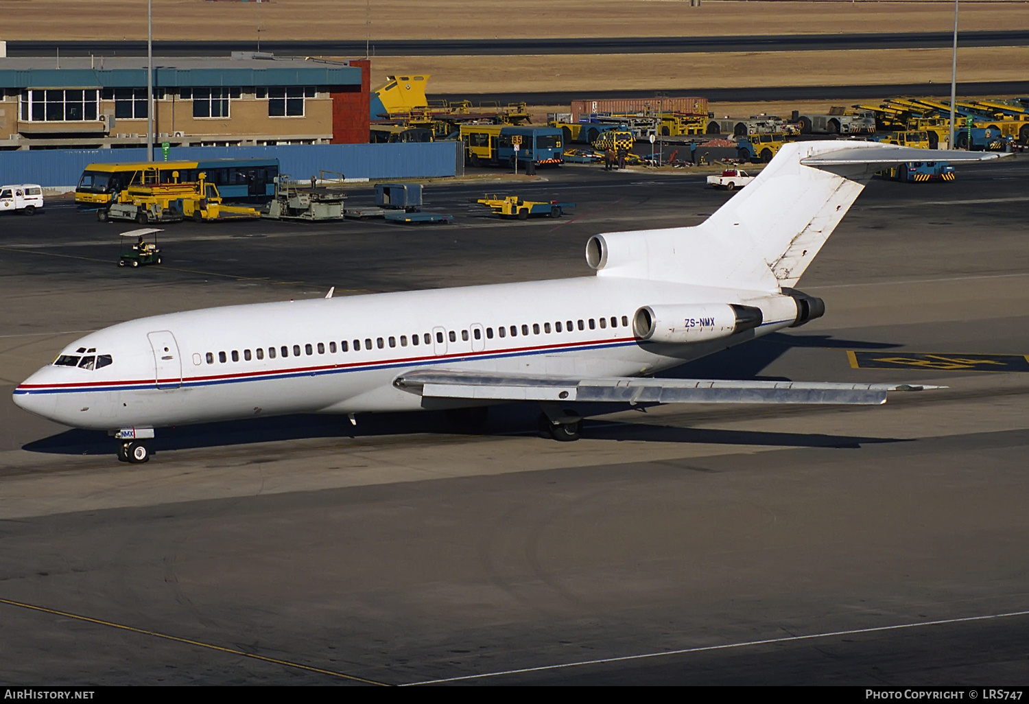 Aircraft Photo of ZS-NMX | Boeing 727-23 | AirHistory.net #301620