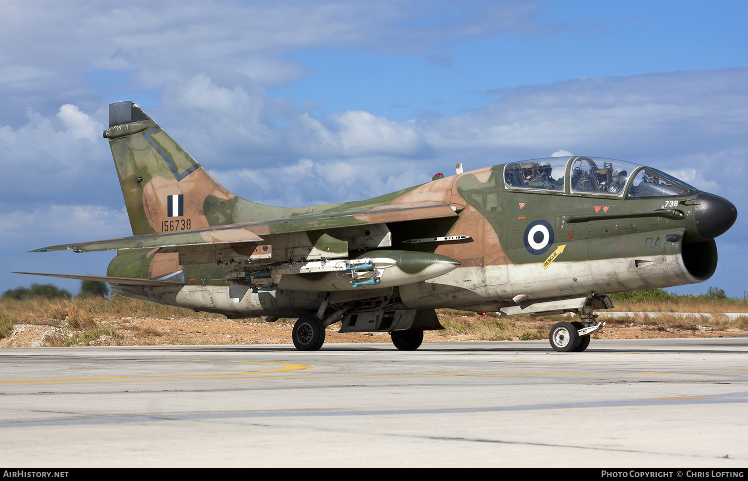 Aircraft Photo of 156738 | LTV TA-7C Corsair II | Greece - Air Force | AirHistory.net #301621