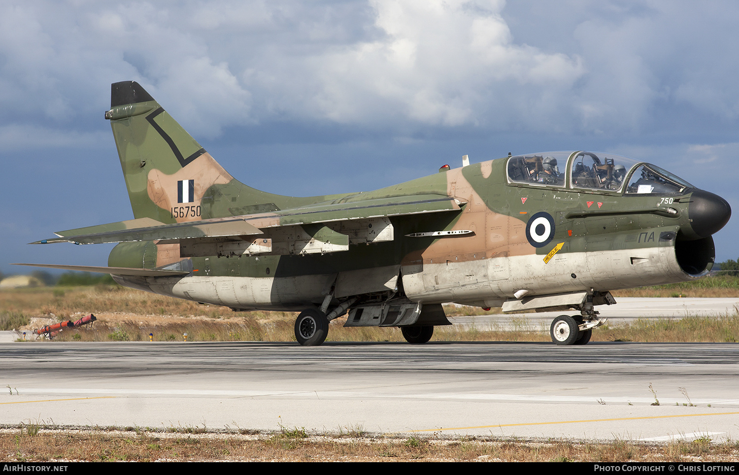 Aircraft Photo of 156750 | LTV TA-7C Corsair II | Greece - Air Force | AirHistory.net #301622