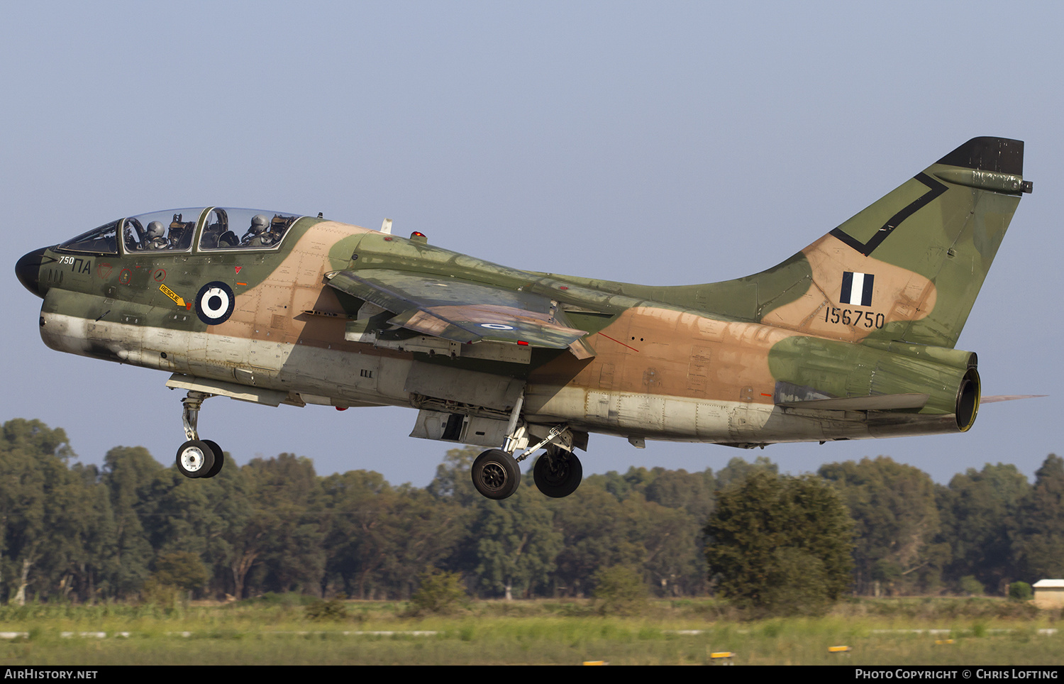 Aircraft Photo of 156750 | LTV TA-7C Corsair II | Greece - Air Force | AirHistory.net #301623