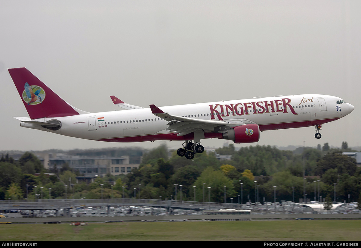 Aircraft Photo of VT-VJP | Airbus A330-223 | Kingfisher Airlines | AirHistory.net #301636