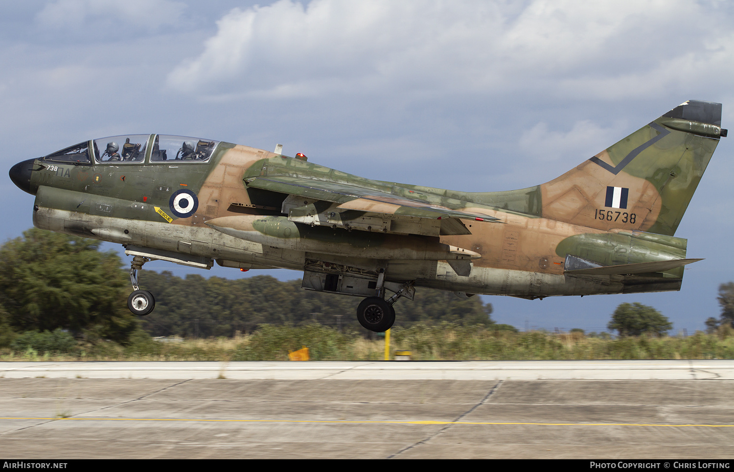 Aircraft Photo of 156738 | LTV TA-7C Corsair II | Greece - Air Force | AirHistory.net #301657