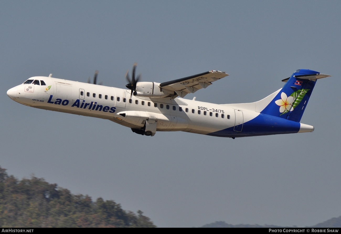 Aircraft Photo of RDPL-34175 | ATR ATR-72-202 | Lao Airlines | AirHistory.net #301662