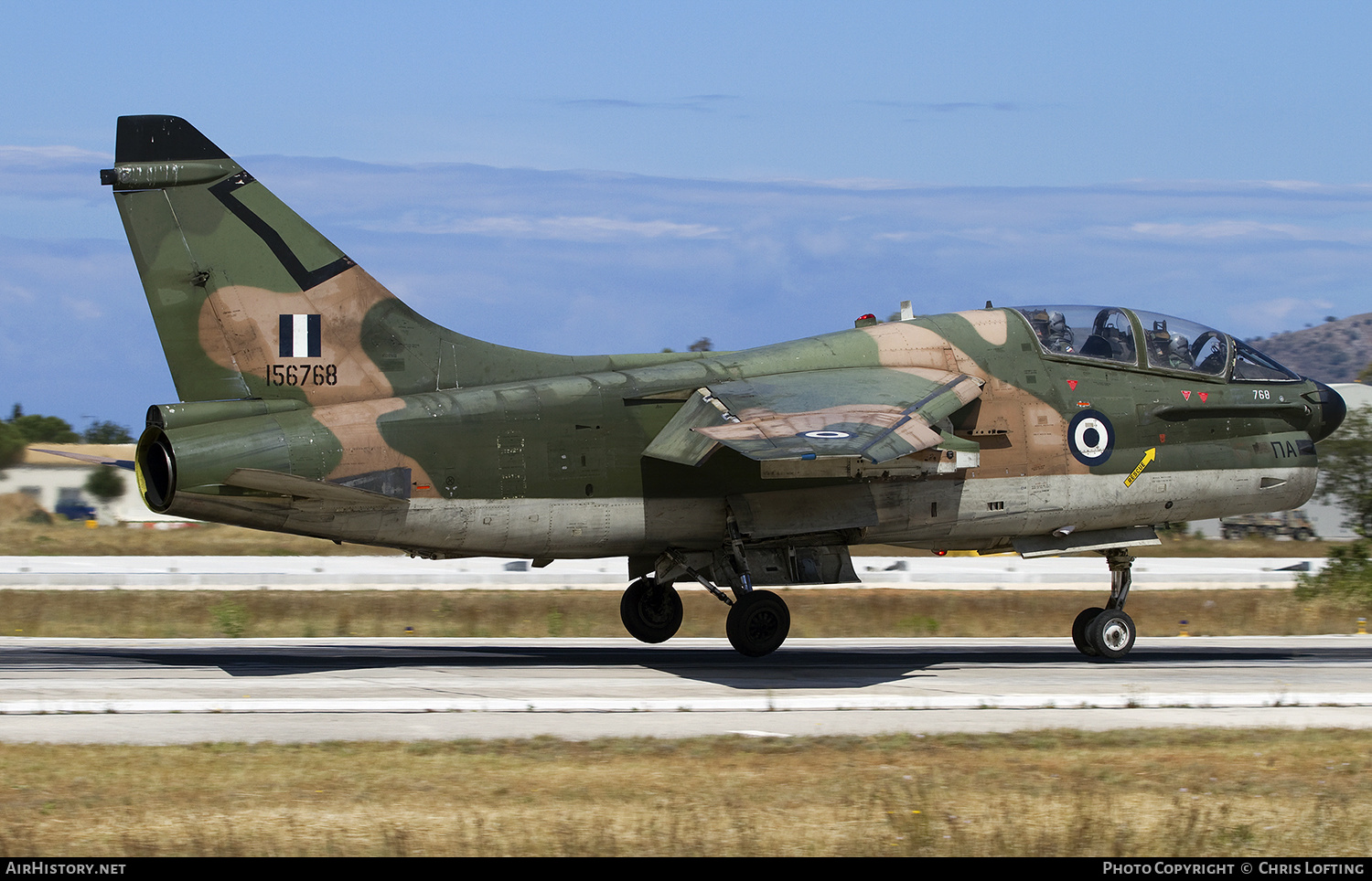 Aircraft Photo of 156768 | LTV TA-7C Corsair II | Greece - Air Force | AirHistory.net #301663