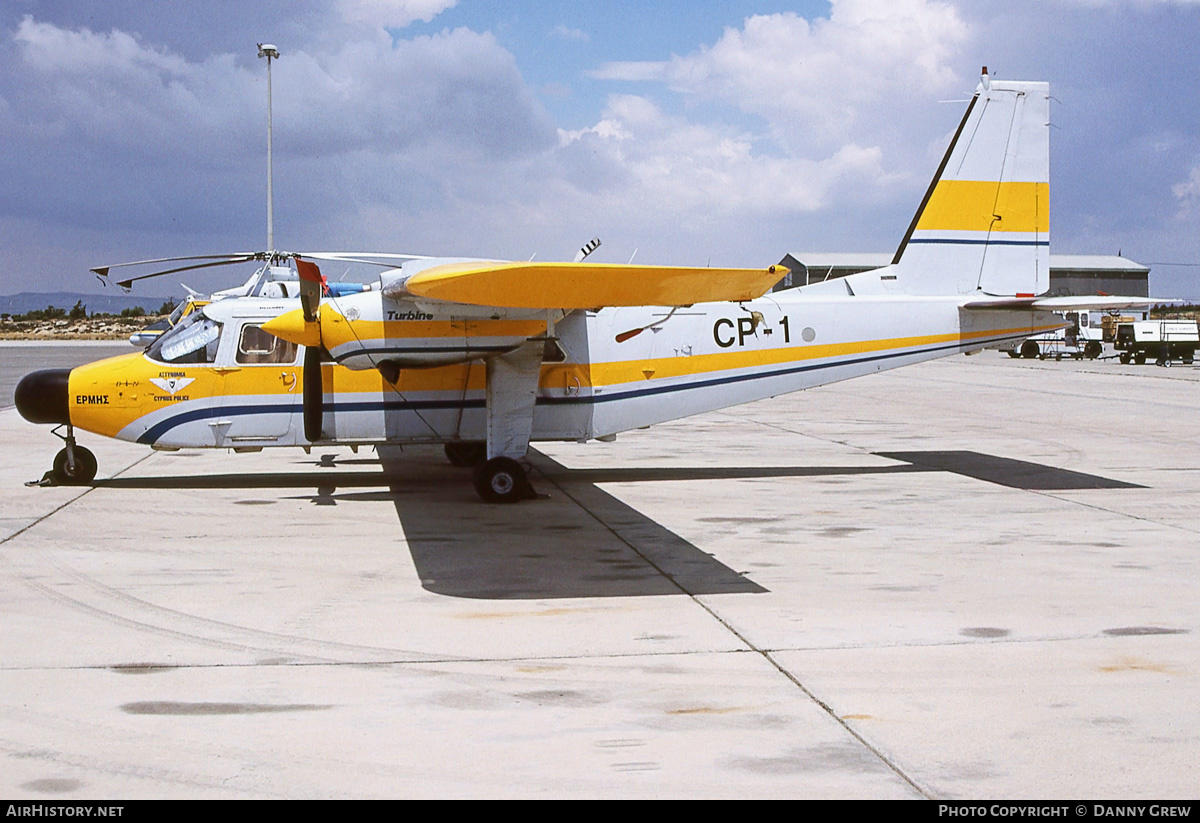 Aircraft Photo of CP-1 | Britten-Norman BN-2T Turbine Islander/Castor | Cyprus - Police | AirHistory.net #301668