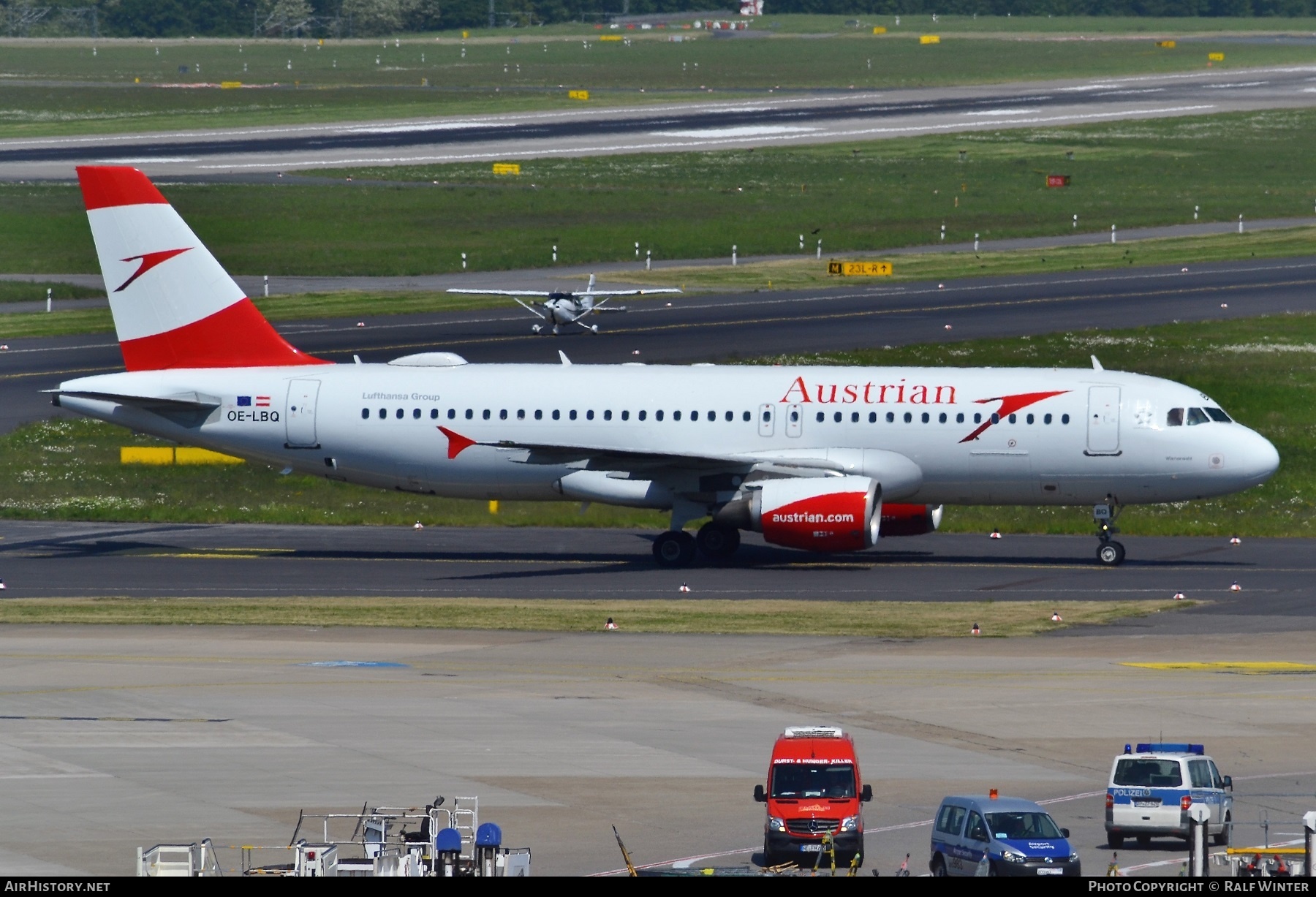 Aircraft Photo of OE-LBQ | Airbus A320-214 | Austrian Airlines | AirHistory.net #301683