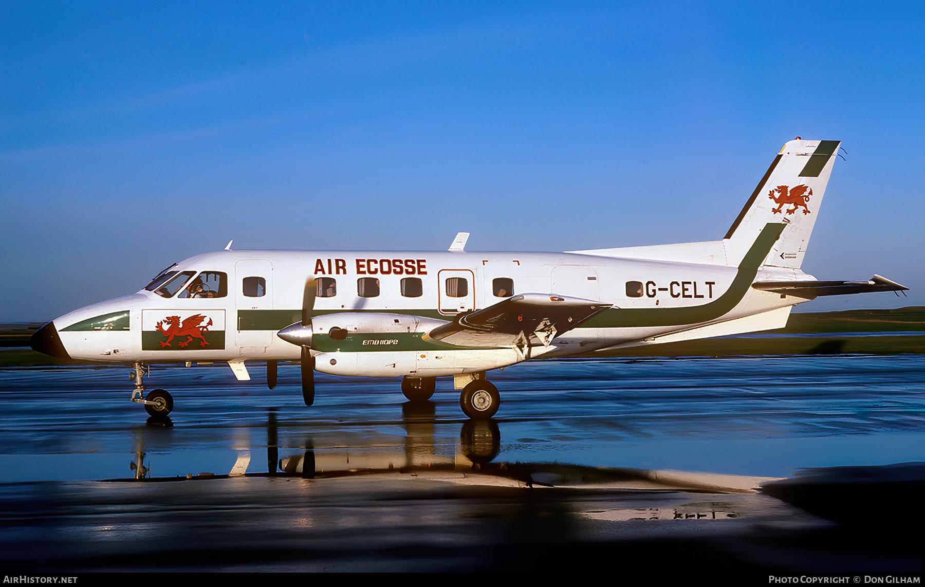 Aircraft Photo of G-CELT | Embraer EMB-110P2 Bandeirante | Air Écosse | AirHistory.net #301708