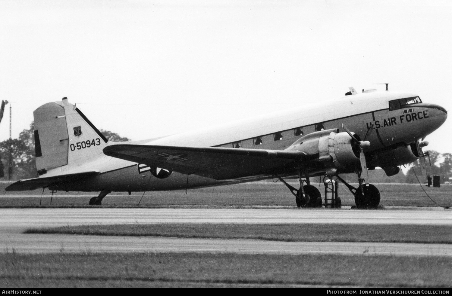 Aircraft Photo of 45-943 / 0-50943 | Douglas VC-47D Skytrain | USA - Air Force | AirHistory.net #301717