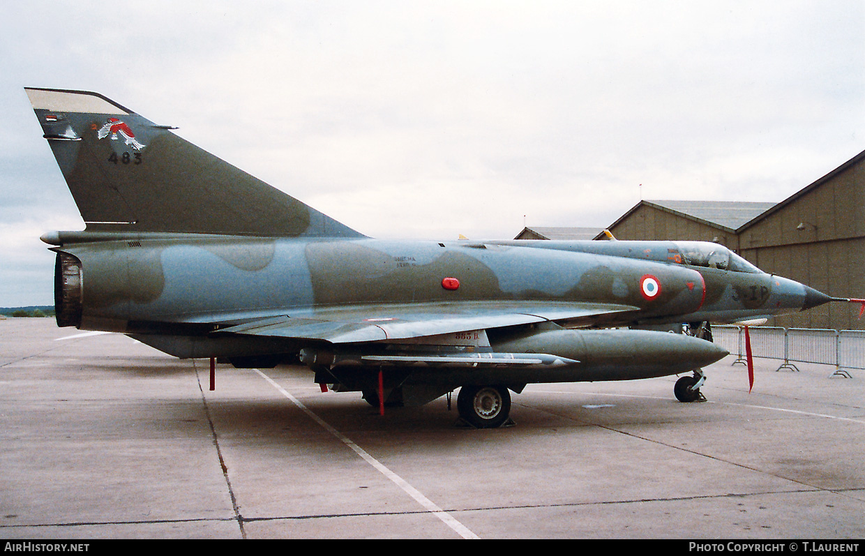 Aircraft Photo of 483 | Dassault Mirage IIIE | France - Air Force | AirHistory.net #301719