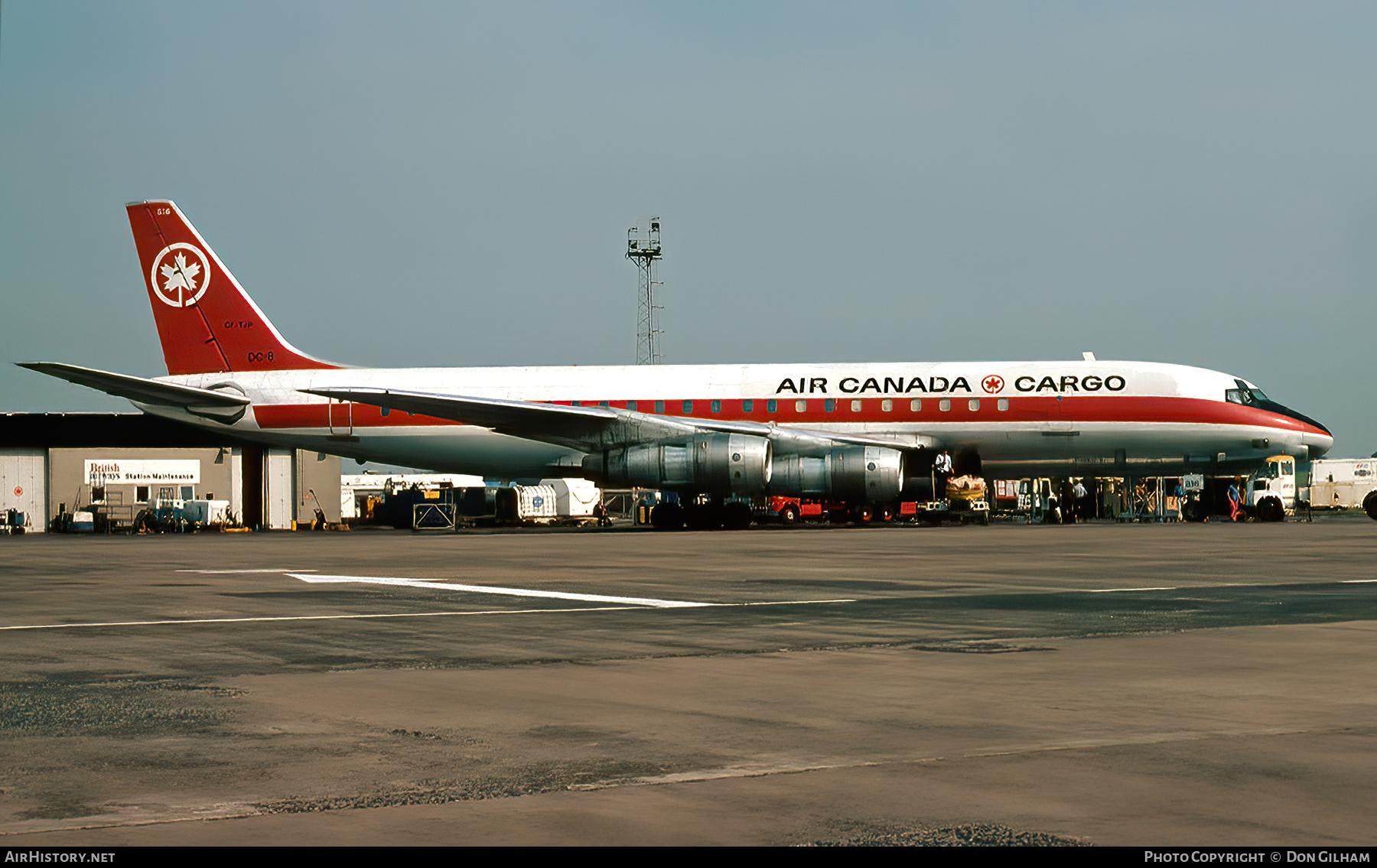 Aircraft Photo of CF-TJP | Douglas DC-8-54CF Jet Trader | Air Canada Cargo | AirHistory.net #301720