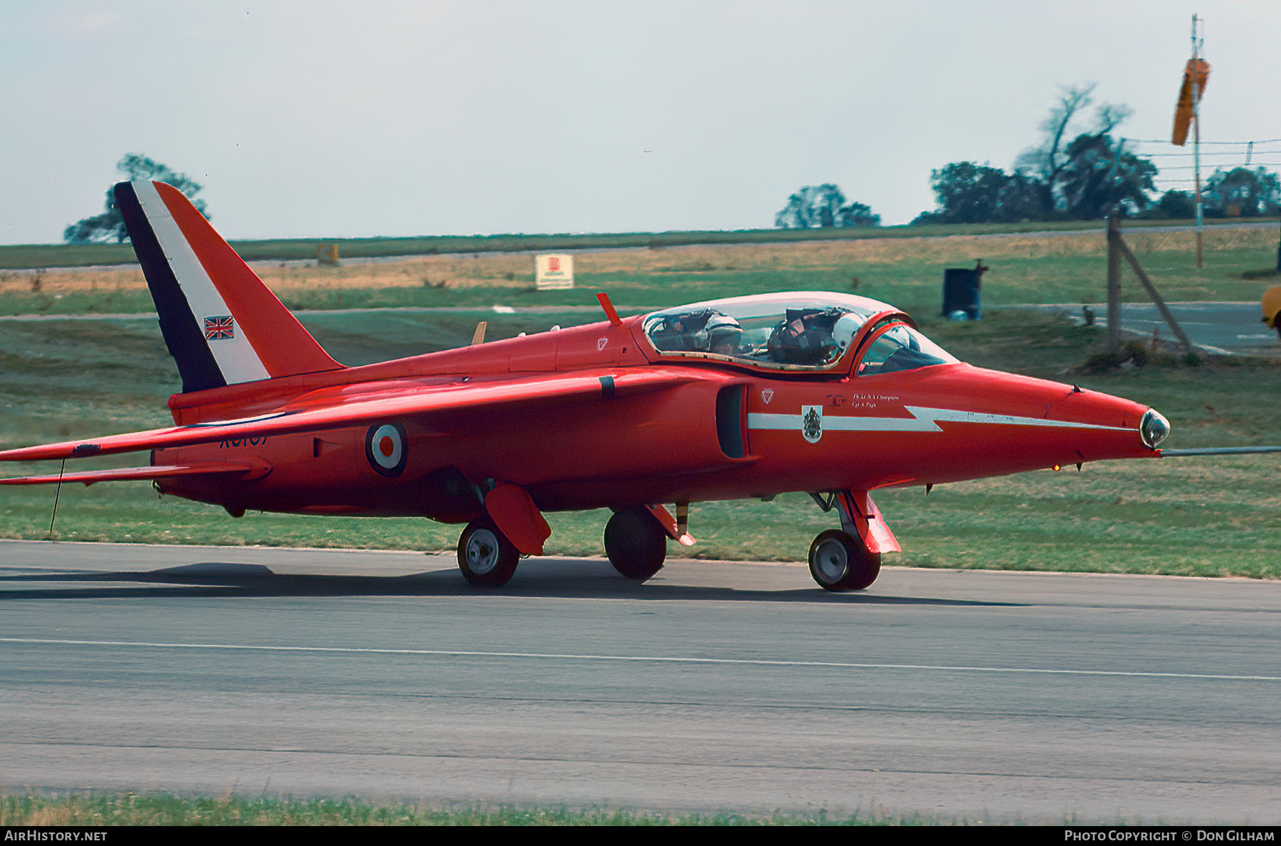 Aircraft Photo of XS107 | Hawker Siddeley Gnat T1 | UK - Air Force | AirHistory.net #301721