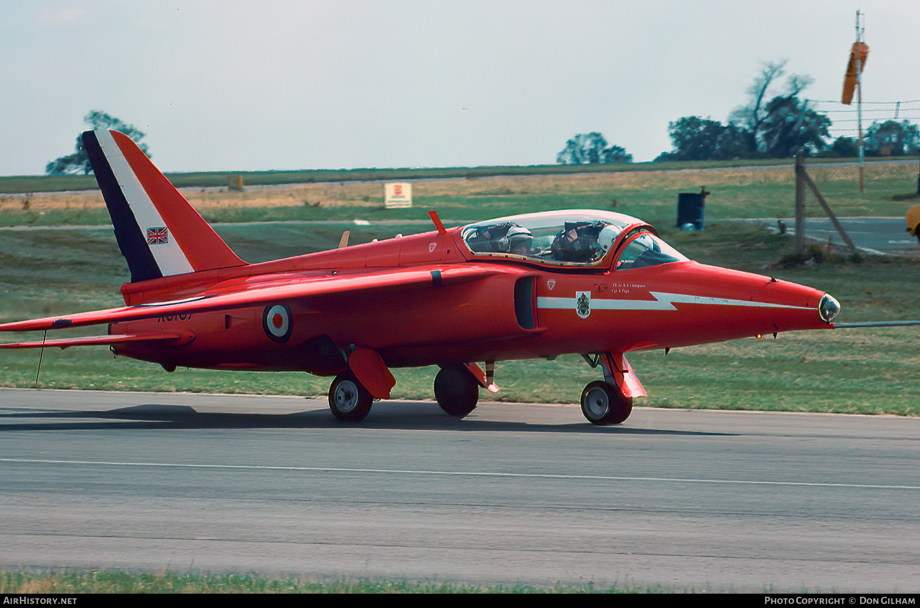 Aircraft Photo of XS107 | Hawker Siddeley Gnat T.1 | UK - Air Force | AirHistory.net #301721