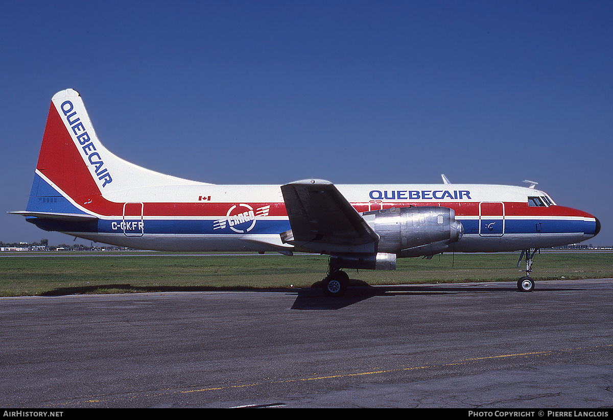 Aircraft Photo of C-GKFR | Convair 580/F | Quebecair Cargo | AirHistory.net #301734