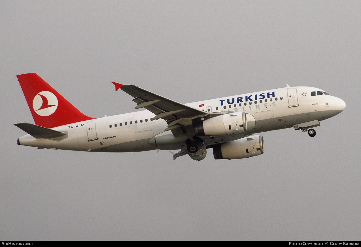 Aircraft Photo of TC-JLO | Airbus A319-132 | Turkish Airlines | AirHistory.net #301735