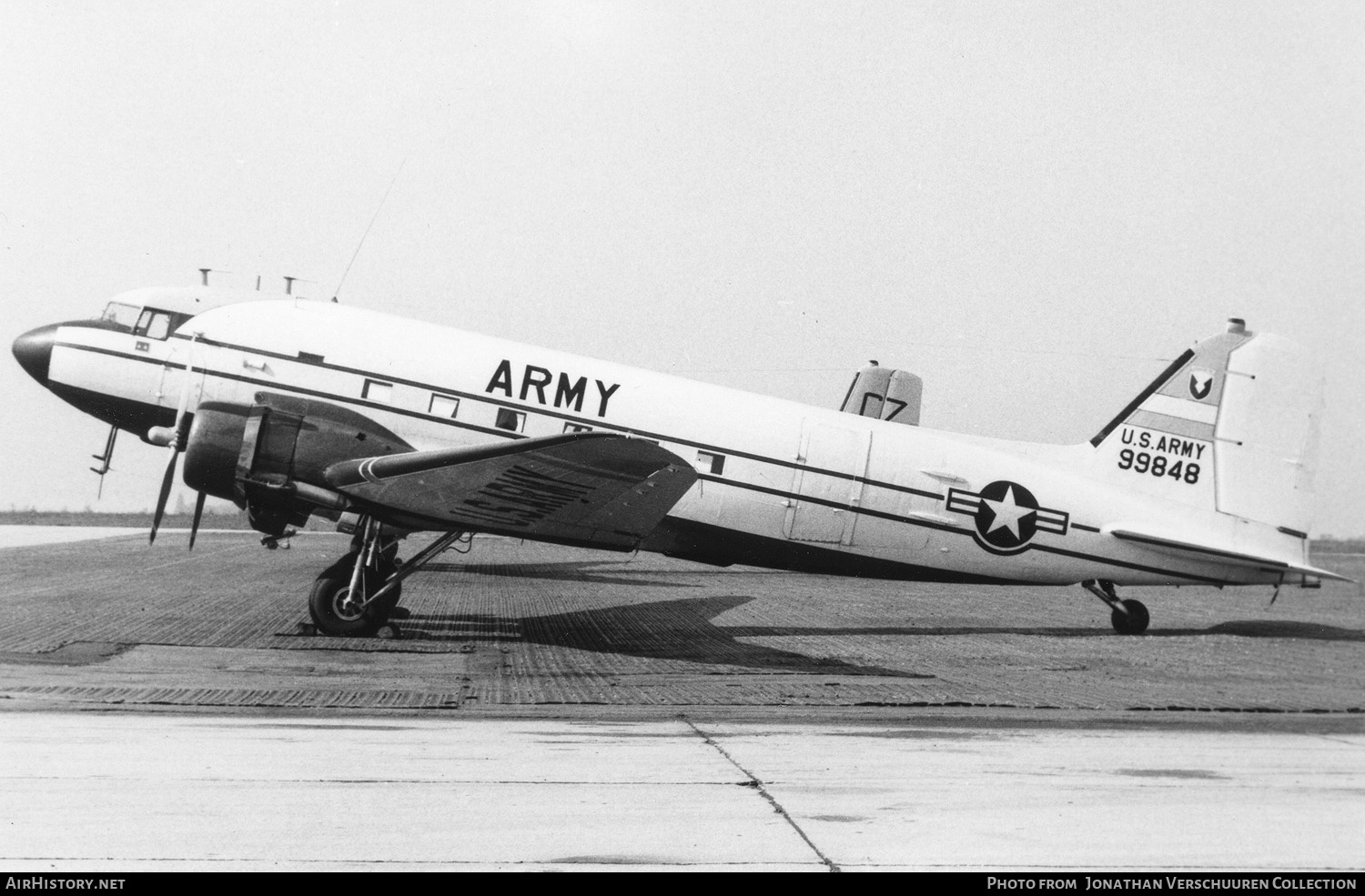 Aircraft Photo of 99848 | Douglas TC-47K Skytrain | USA - Army | AirHistory.net #301748