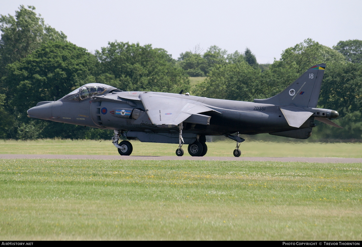 Aircraft Photo of ZD351 | British Aerospace Harrier GR7 | UK - Air Force | AirHistory.net #301763