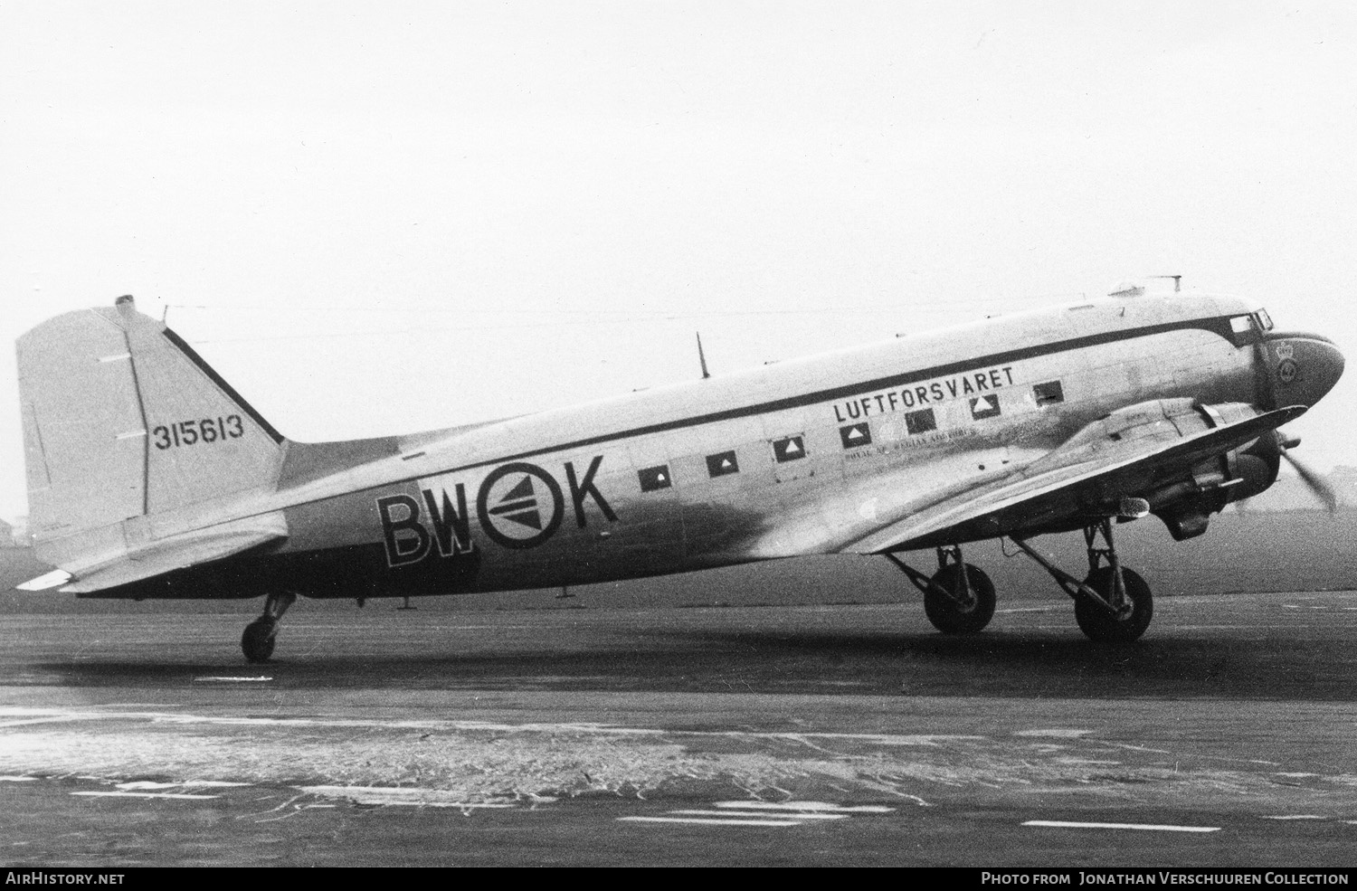 Aircraft Photo of 315613 | Douglas C-47A Skytrain | Norway - Air Force | AirHistory.net #301764