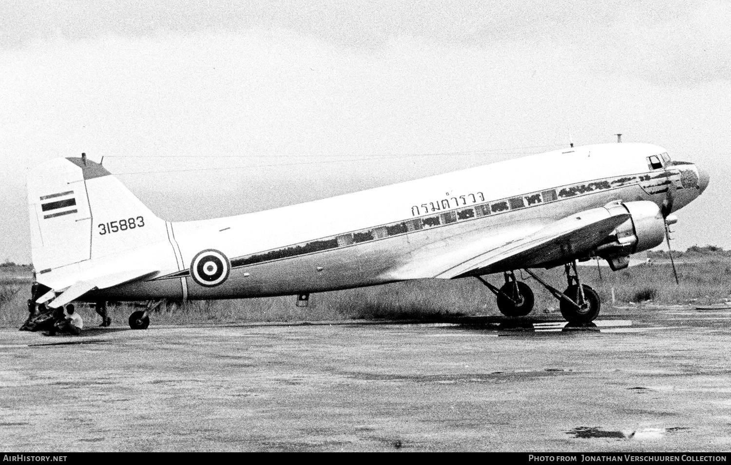 Aircraft Photo of 315883 | Douglas C-47A Skytrain | Thailand - Police | AirHistory.net #301767