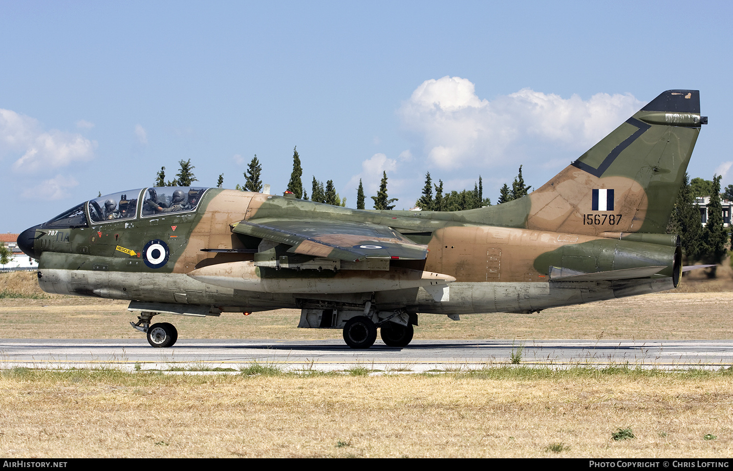 Aircraft Photo of 156787 | LTV TA-7C Corsair II | Greece - Air Force | AirHistory.net #301784