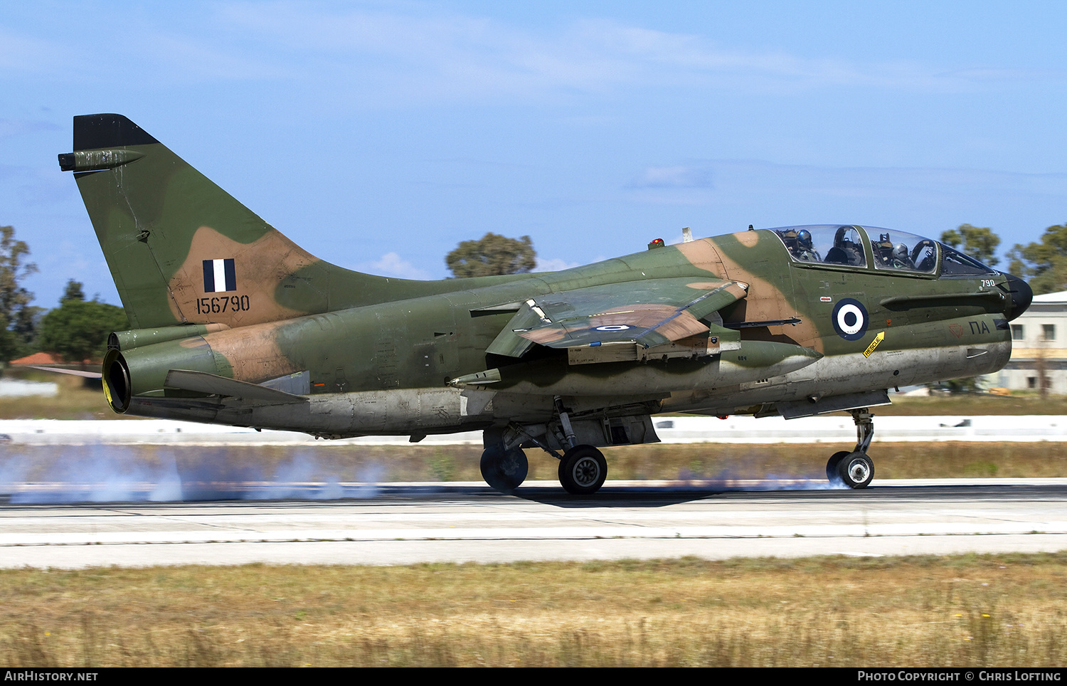 Aircraft Photo of 156790 | LTV TA-7C Corsair II | Greece - Air Force | AirHistory.net #301785