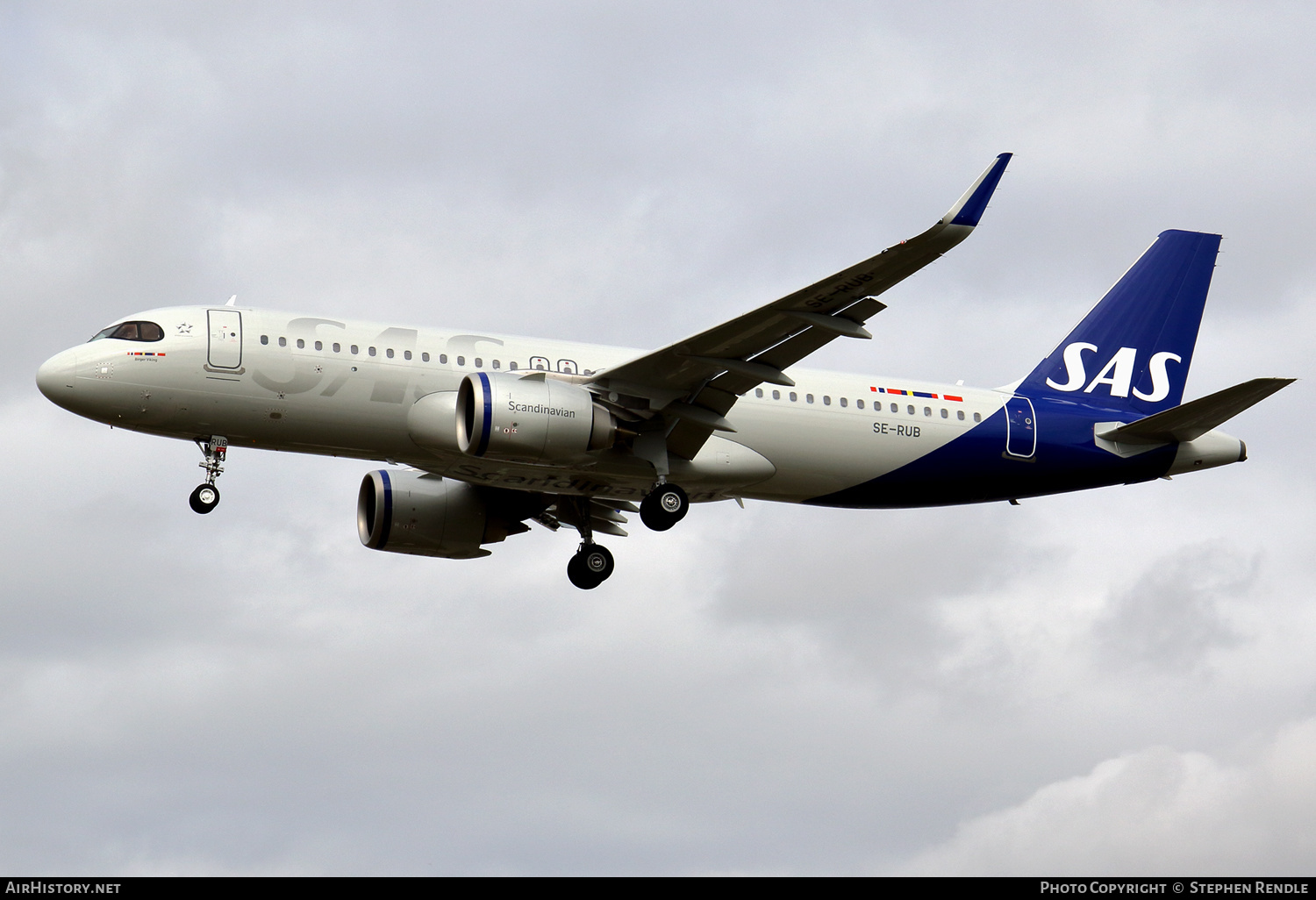 Aircraft Photo of SE-RUB | Airbus A320-251N | Scandinavian Airlines - SAS | AirHistory.net #301824
