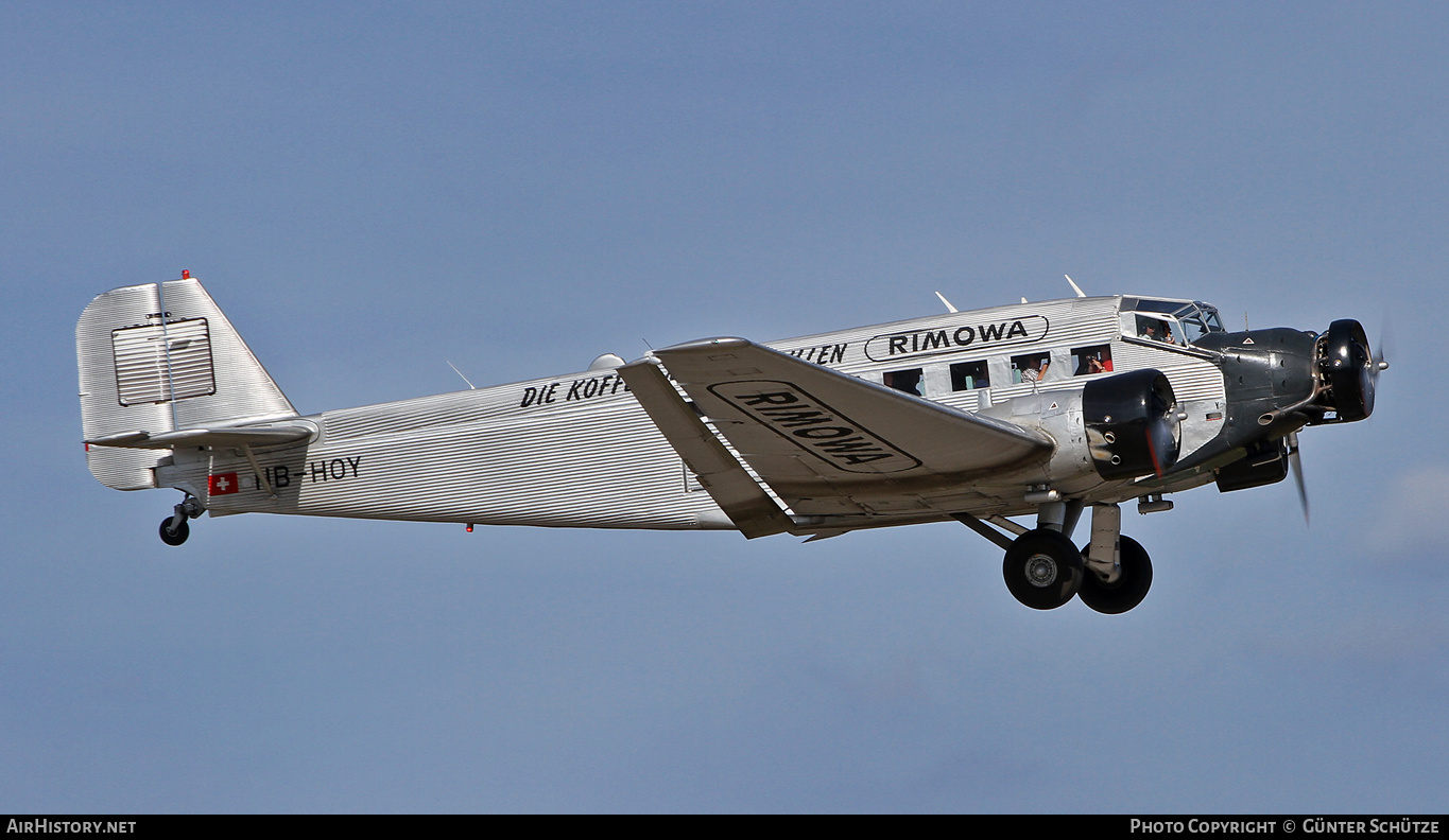 Aircraft Photo of HB-HOY | CASA 352A-3 | Ju-Air | AirHistory.net #301832