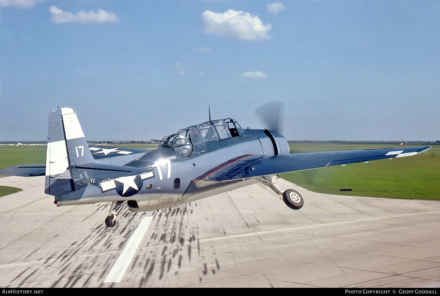 Aircraft Photo of N9187Z / NL9187Z | Grumman TBM-3E Avenger | USA - Navy | AirHistory.net #301836