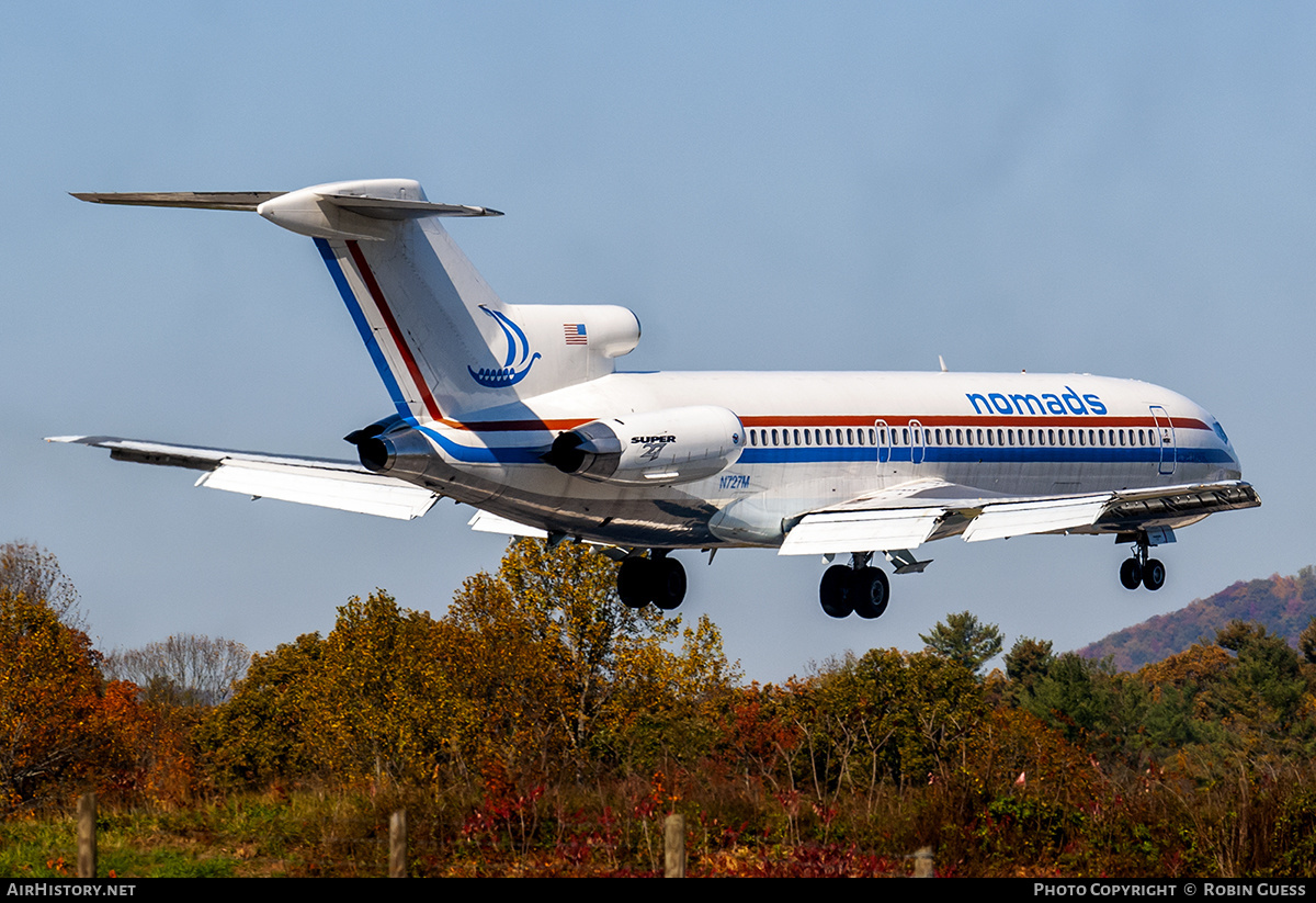 Aircraft Photo of N727M | Boeing 727-221/Adv(RE) Super 27 | Nomads Travel Club | AirHistory.net #301838