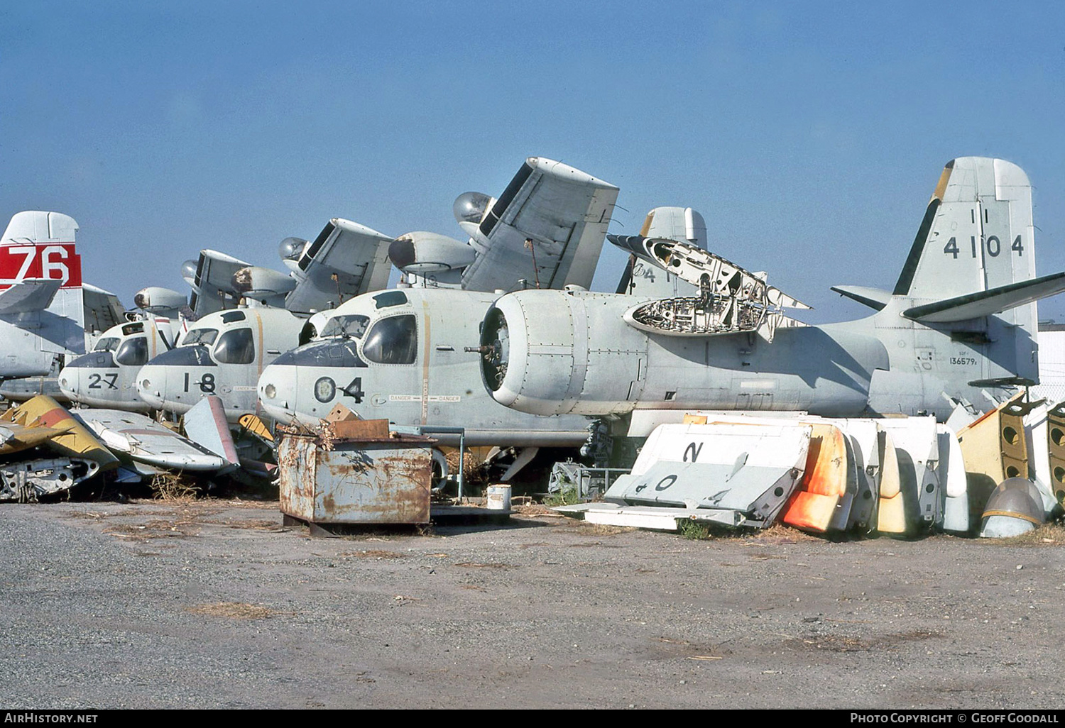 Aircraft Photo of 4104 / 136579 | Grumman S2F-1 Tracker | Japan - Navy | AirHistory.net #301848