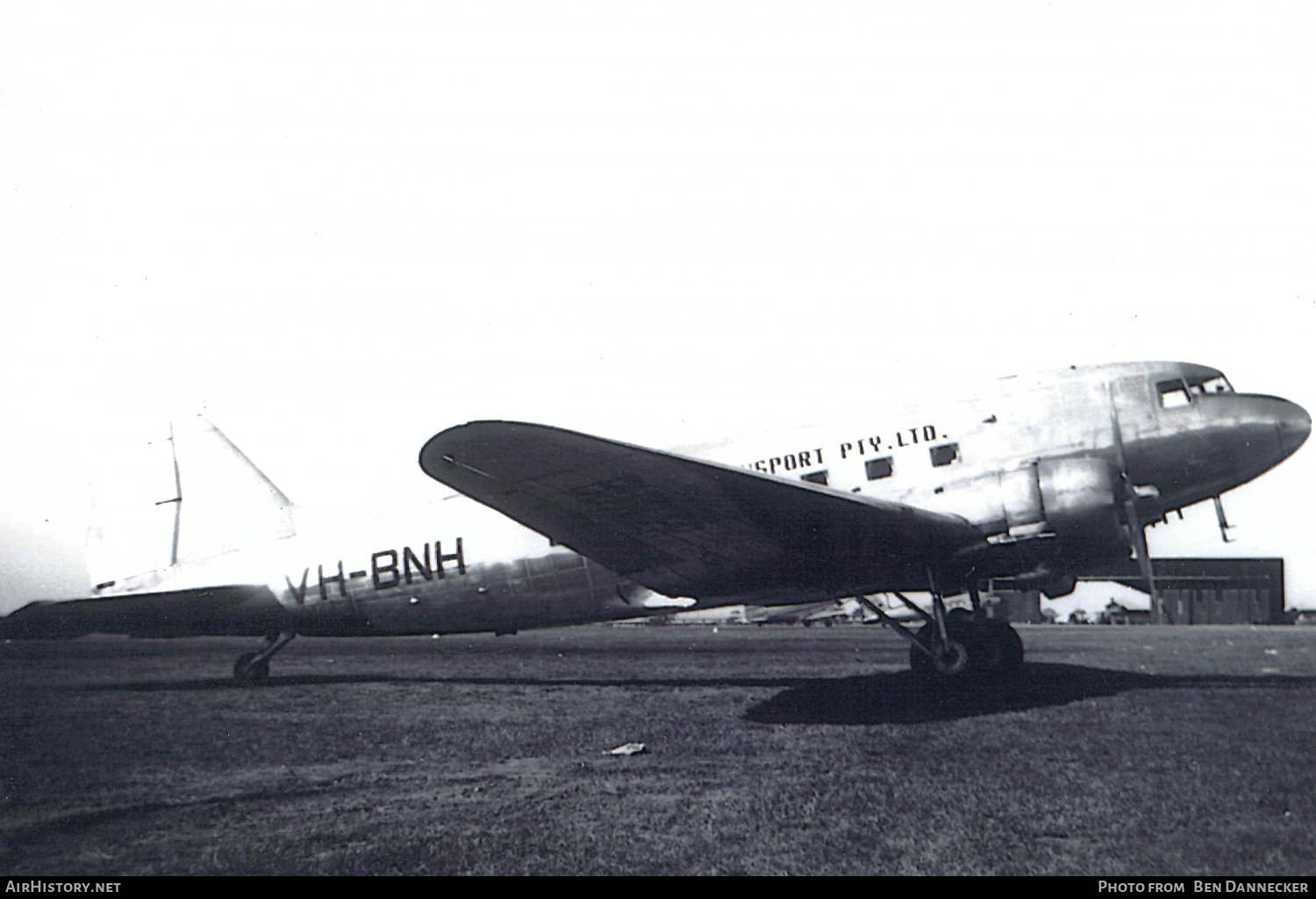 Aircraft Photo of VH-BNH | Douglas DC-3(C) | Butler Air Transport | AirHistory.net #301853