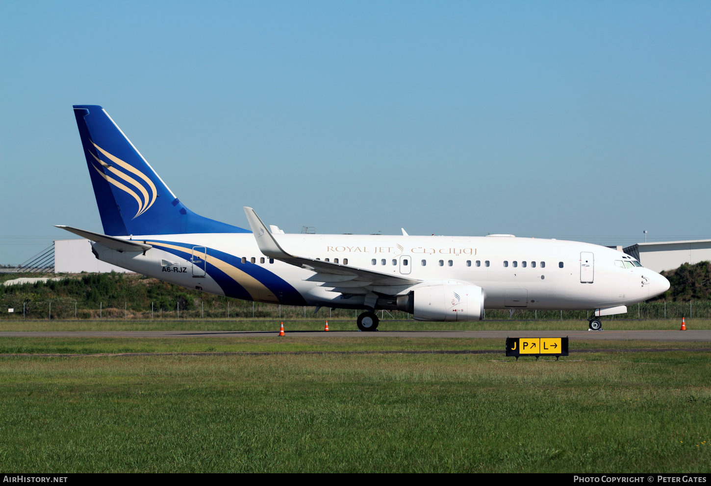 Aircraft Photo of A6-RJZ | Boeing 737-7Z5 BBJ | Royal Jet | AirHistory.net #301855