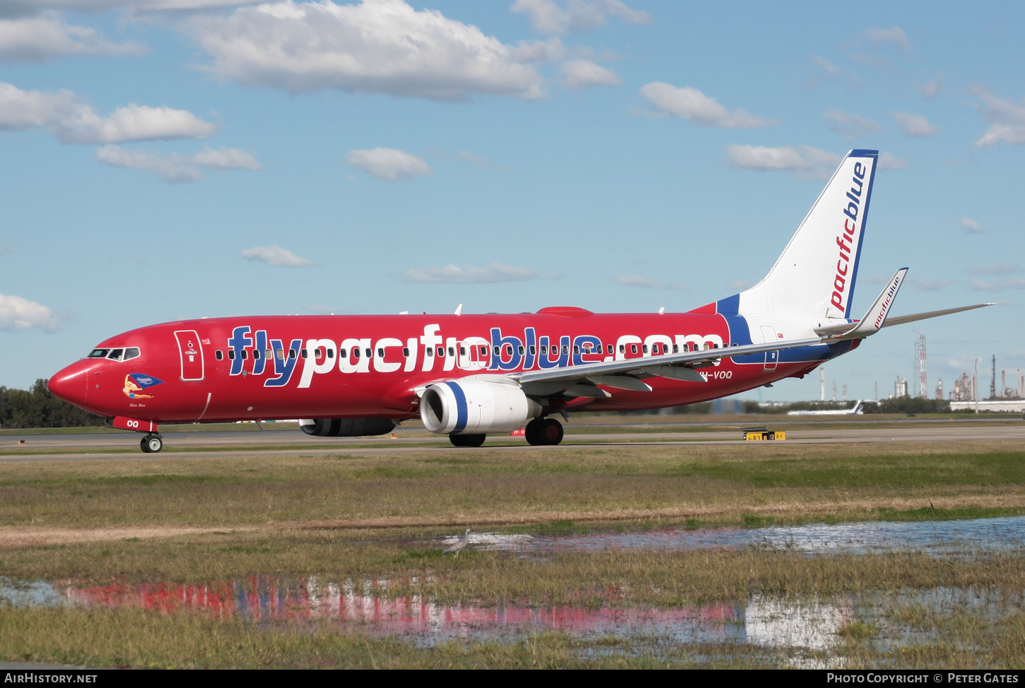 Aircraft Photo of VH-VOQ | Boeing 737-8FE | Pacific Blue Airlines | AirHistory.net #301858