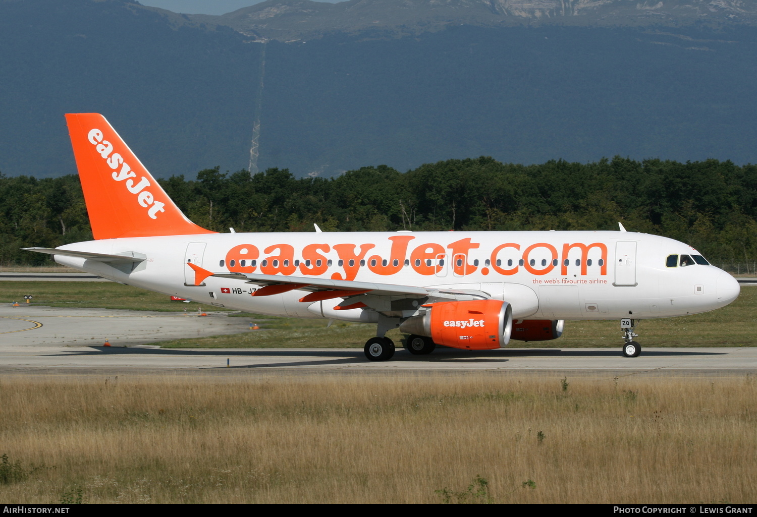 Aircraft Photo of HB-JZQ | Airbus A319-111 | EasyJet | AirHistory.net #301891