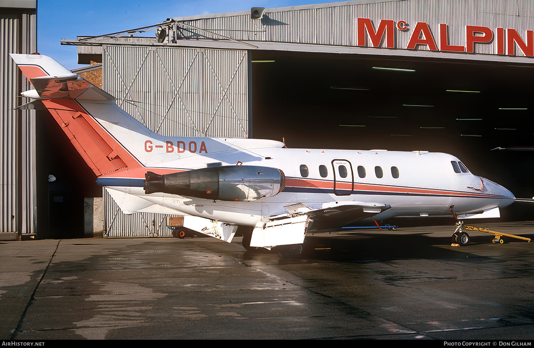 Aircraft Photo of G-BDOA | Hawker Siddeley HS-125-600B | AirHistory.net #301907