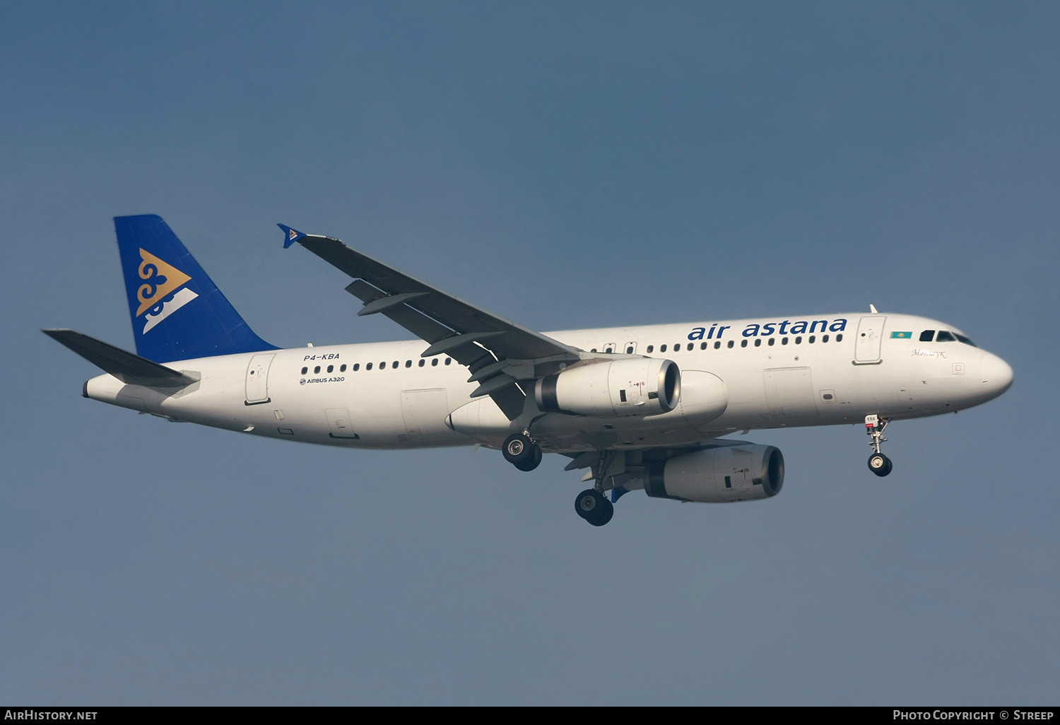 Aircraft Photo of P4-KBA | Airbus A320-232 | Air Astana | AirHistory.net #301912