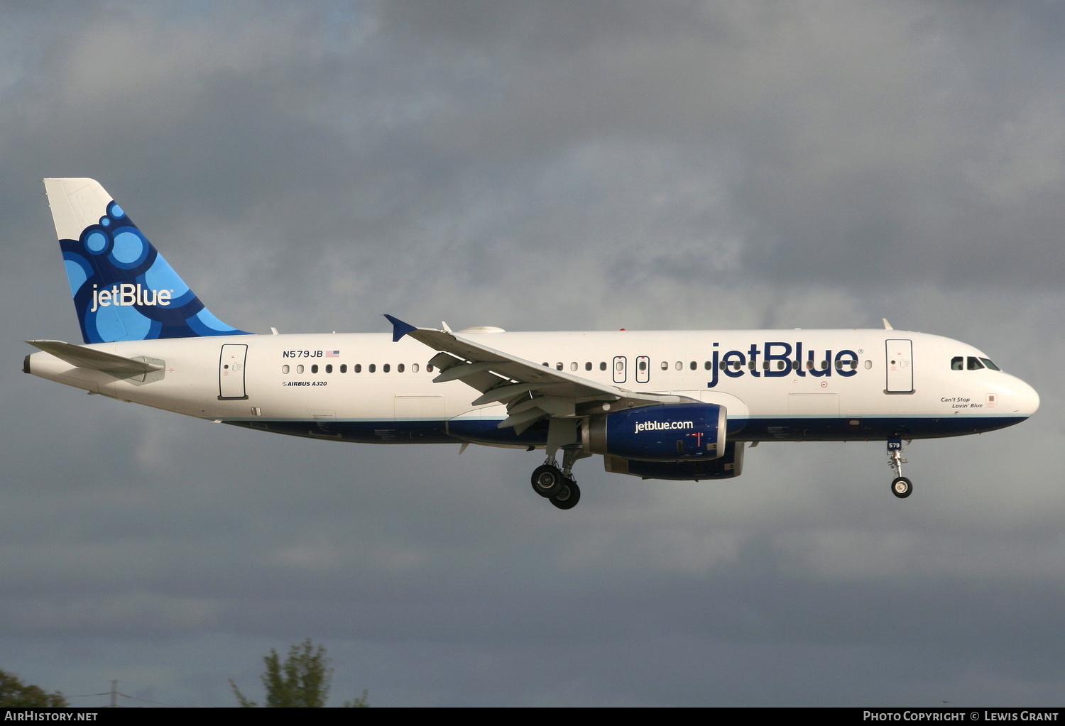 Aircraft Photo of N579JB | Airbus A320-232 | JetBlue Airways | AirHistory.net #301913