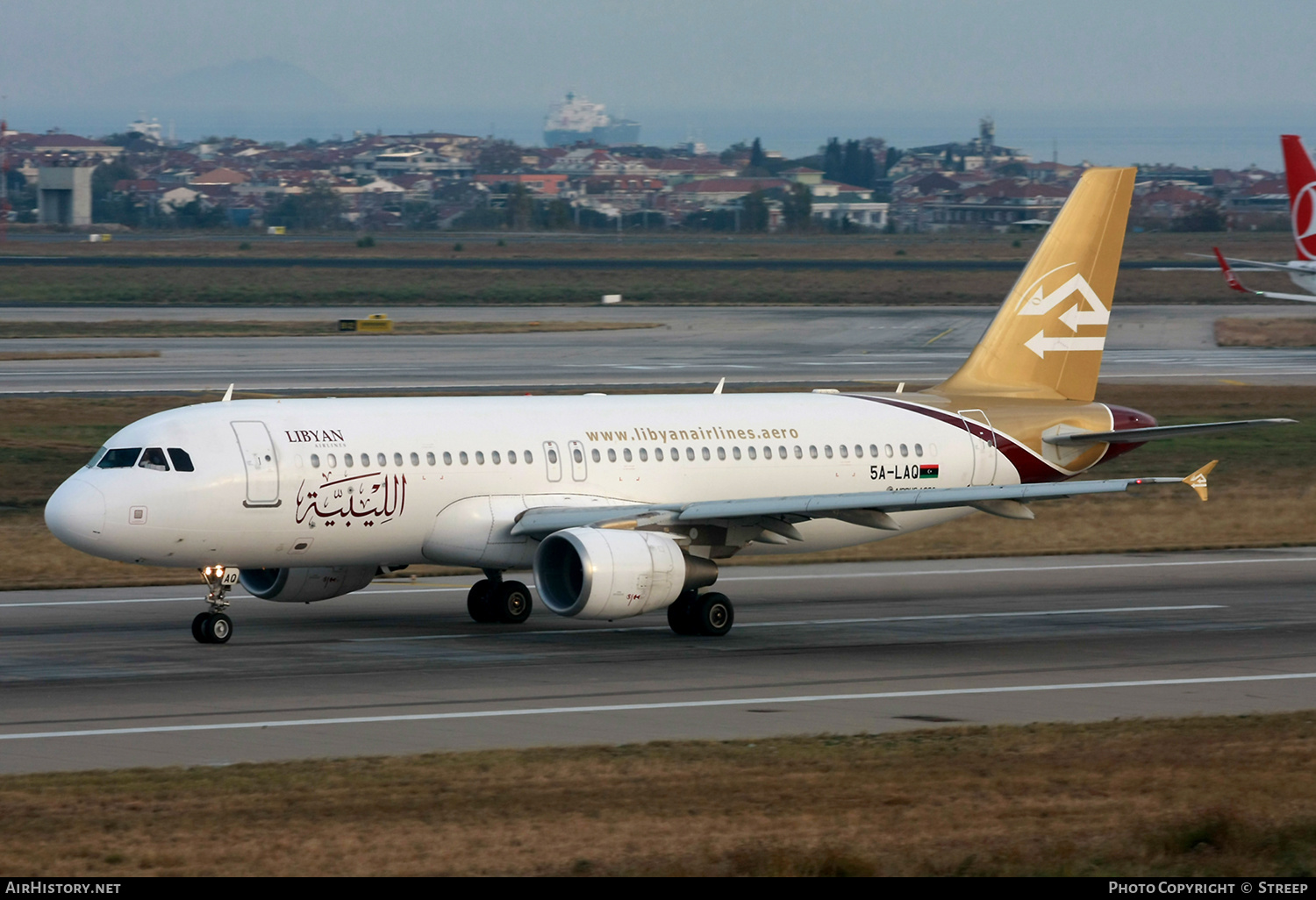 Aircraft Photo of 5A-LAQ | Airbus A320-214 | Libyan Airlines | AirHistory.net #301915