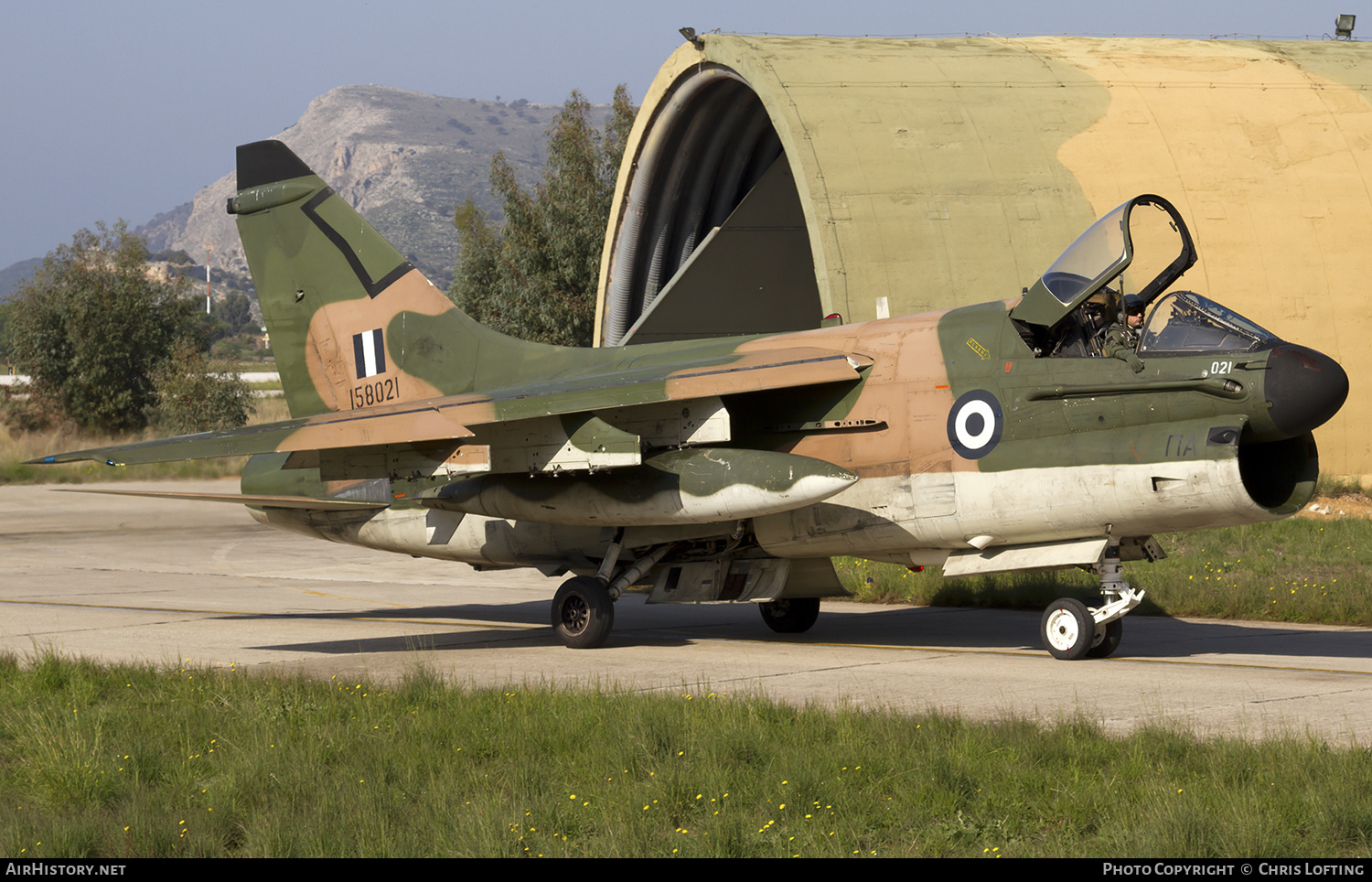 Aircraft Photo of 158021 | LTV A-7E Corsair II | Greece - Air Force | AirHistory.net #301918