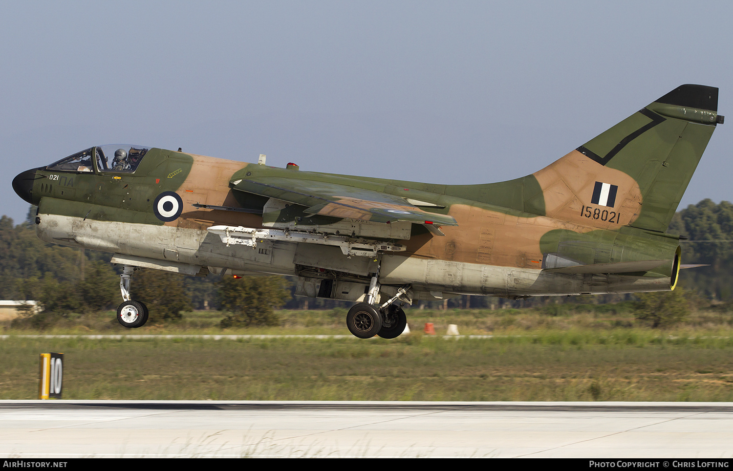 Aircraft Photo of 158021 | LTV A-7E Corsair II | Greece - Air Force | AirHistory.net #301919