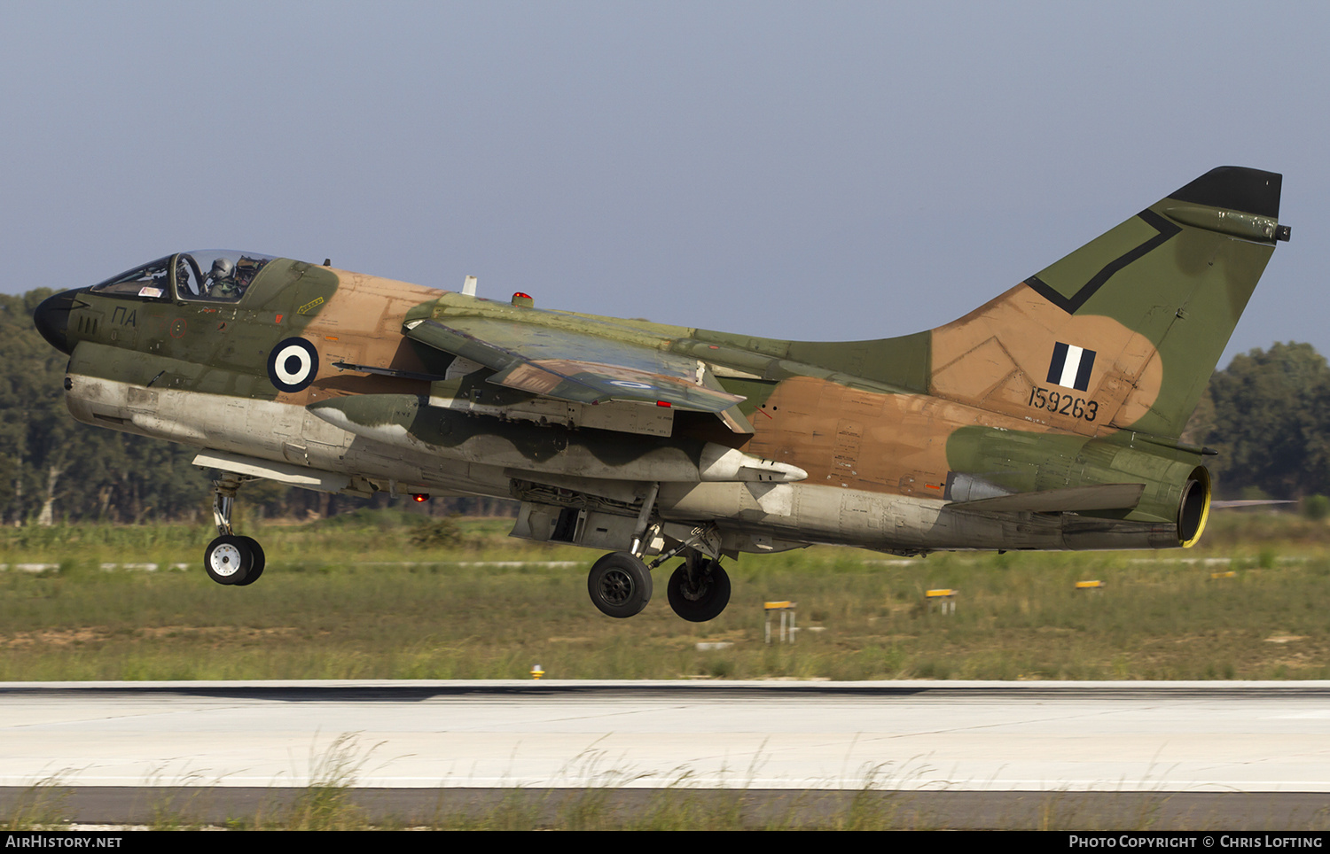 Aircraft Photo of 159263 | LTV A-7E Corsair II | Greece - Air Force | AirHistory.net #301930