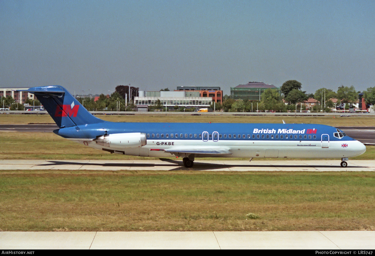 Aircraft Photo of G-PKBE | McDonnell Douglas DC-9-32 | British Midland Airways - BMA | AirHistory.net #301936