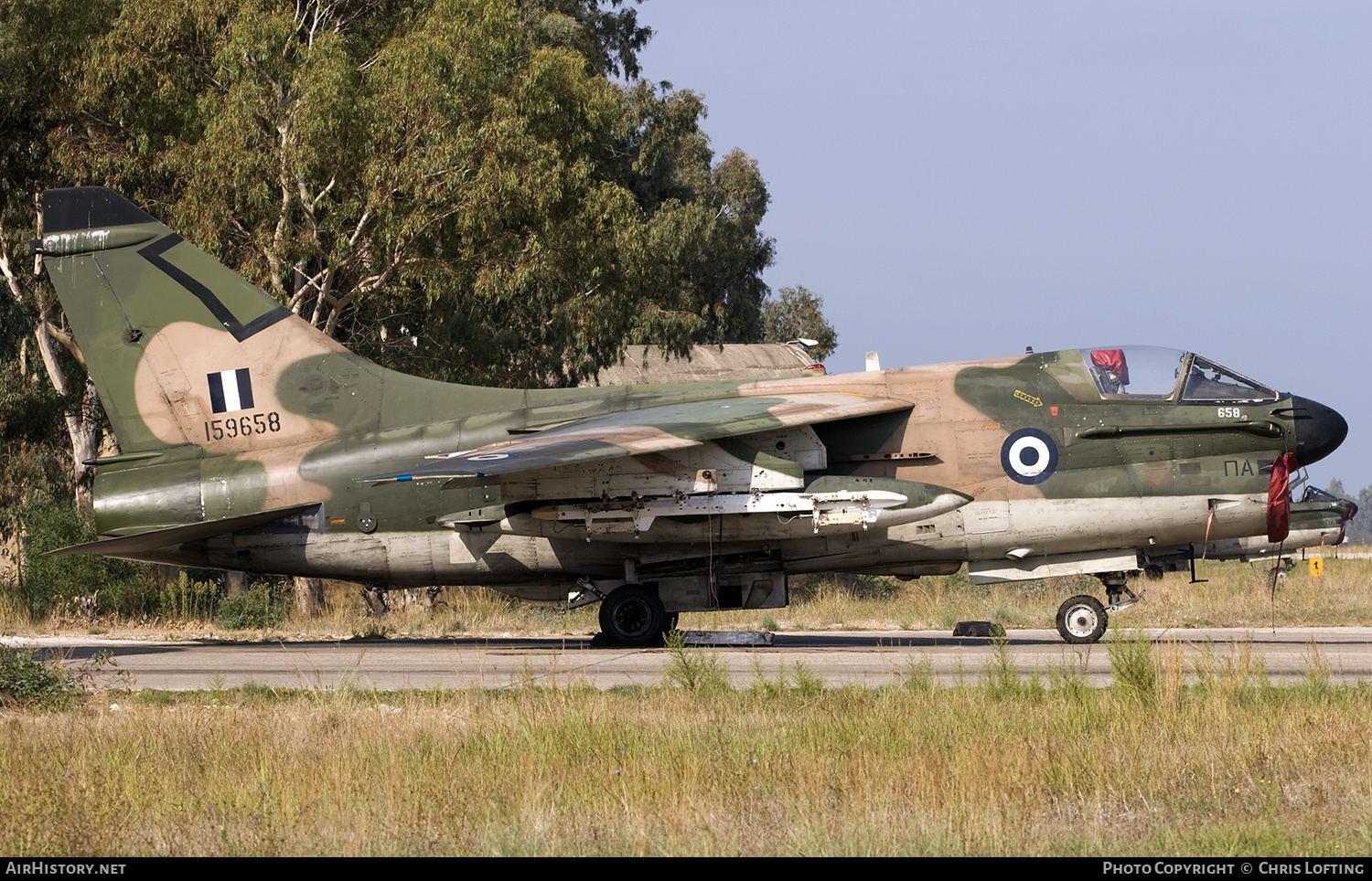 Aircraft Photo of 159658 | LTV A-7E Corsair II | Greece - Air Force | AirHistory.net #301941