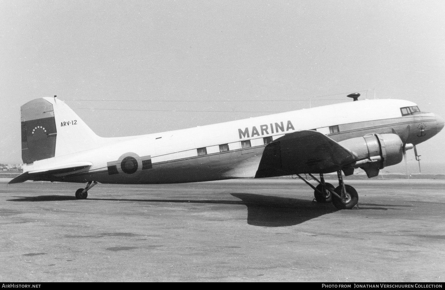 Aircraft Photo of ARV-12 | Douglas C-47A Skytrain | Venezuela - Navy | AirHistory.net #301945