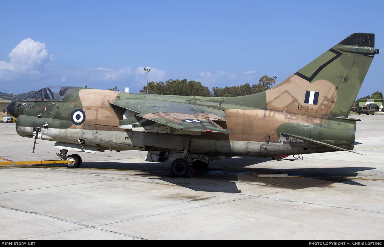 Aircraft Photo of 159967 | Vought A-7E Corsair II | Greece - Air Force | AirHistory.net #301948