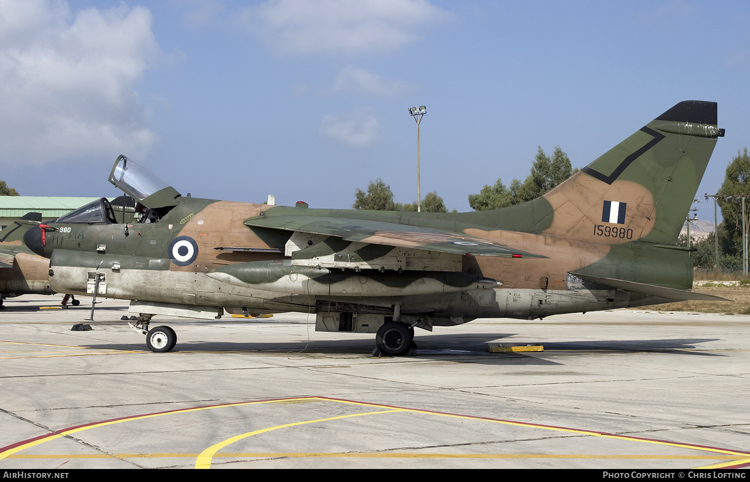Aircraft Photo of 159980 | Vought A-7E Corsair II | Greece - Air Force | AirHistory.net #301952