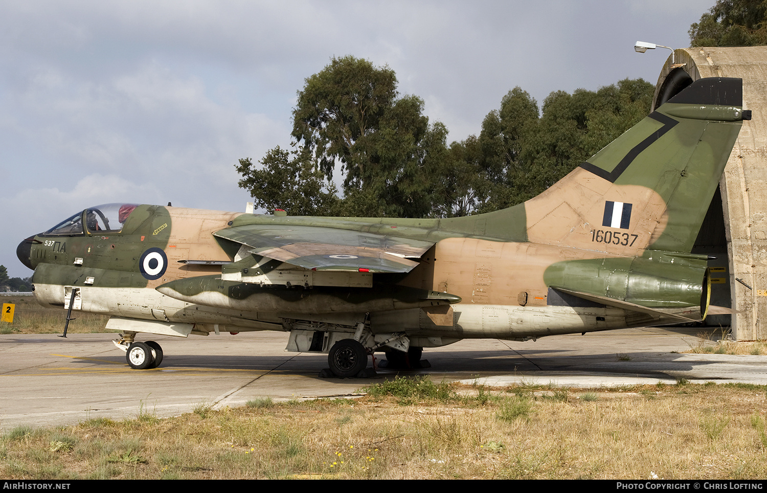 Aircraft Photo of 160537 | Vought A-7E Corsair II | Greece - Air Force | AirHistory.net #301956