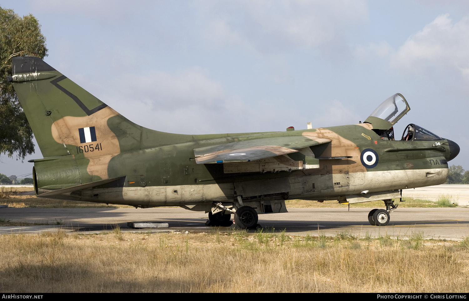 Aircraft Photo of 160541 | Vought A-7E Corsair II | Greece - Air Force | AirHistory.net #301957